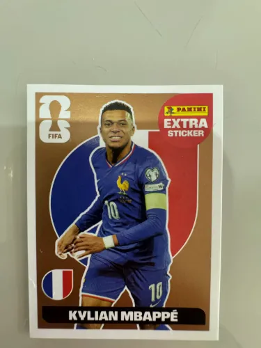 Figurinha Copa do Mundo 2026 Extra Sticker Legend Kylian Mbappé Bronze 