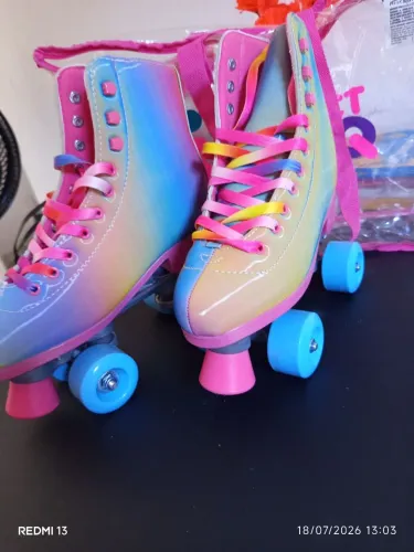 Patins só tem dois dia de uso