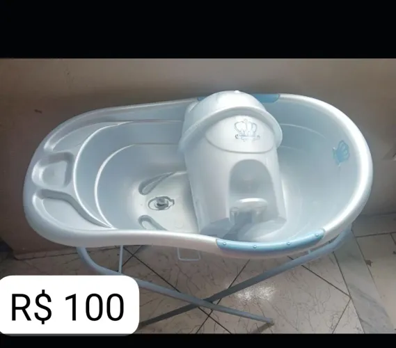 Kit de banheira de bebê 