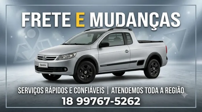 Frete e pequenas mudanças 