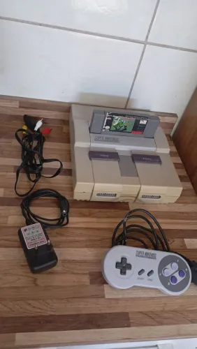 Super Nintendo fat completo