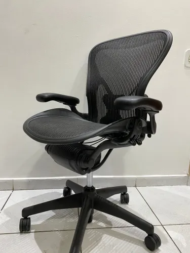 Cadeira Herman Miller Aeron B Completa + Frete Grátis SP Capit
