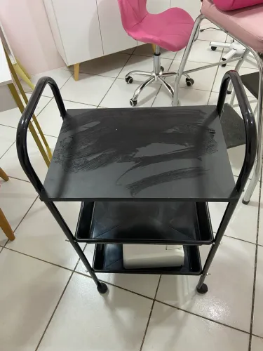 Carrinho auxiliar estética 