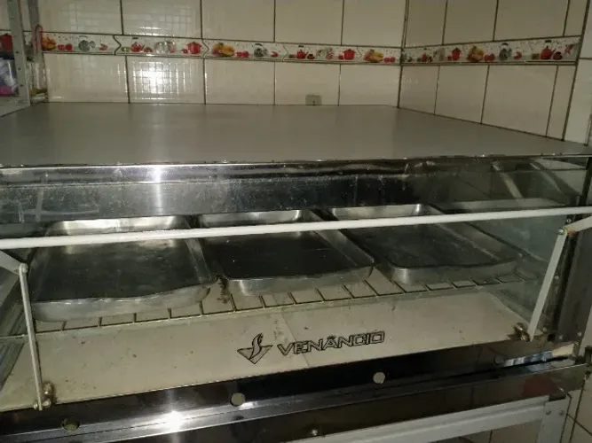 forno a gás Venâncio 1,10 M ,pedras refratárias, não precisa eletricidade, termômetro