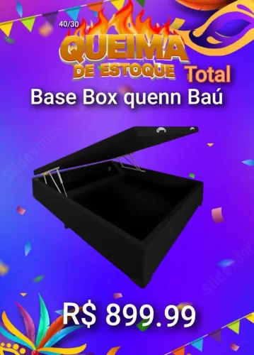 BASE BOX QUEEN BAÚ 