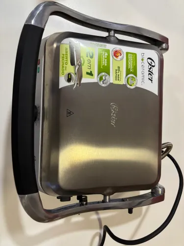 GRILL OSTER 2 em 1 Bioceramic 1500 W TOP!