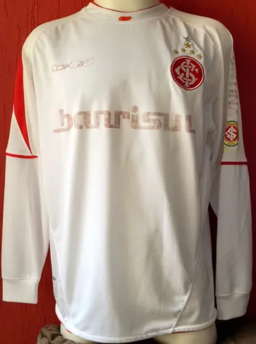 Camisa do Internacional 2006, Tam:M # 10. Mangas Longas Branca.