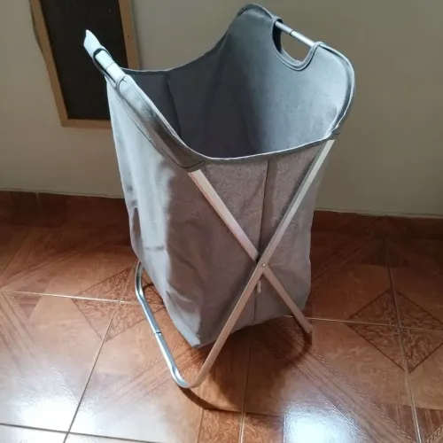 Cesto de Roupa Cinza tokstok