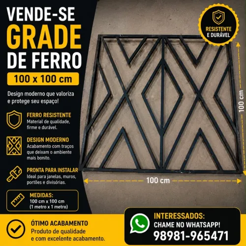 Grade de ferro