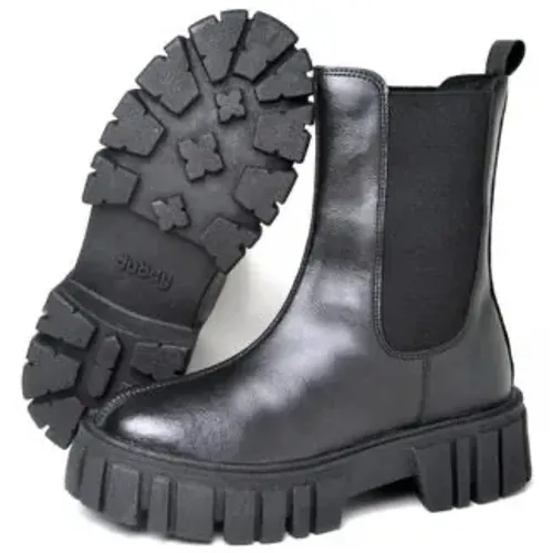 Bota Coturno Feminino Tratorada DUBUY 1506FG Preto