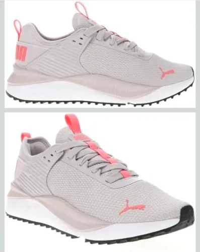 Tênis Feminino PUMA Pacer Runner TNS - Cinza - Original (Importado dos EUA) N° 38