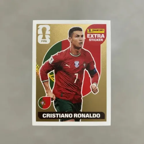 Figurinha Cristiano Ronaldo Gold 2026