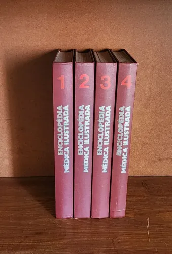 Coleção Enciclopédia Médica Ilustrada Para Uso No Lar - 4 Volumes (Círculo Do Livro)