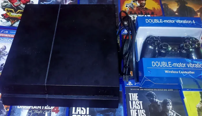 Ps4 revisado + controle lacrado 500gb