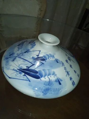 Centro de mesa em porcelana 