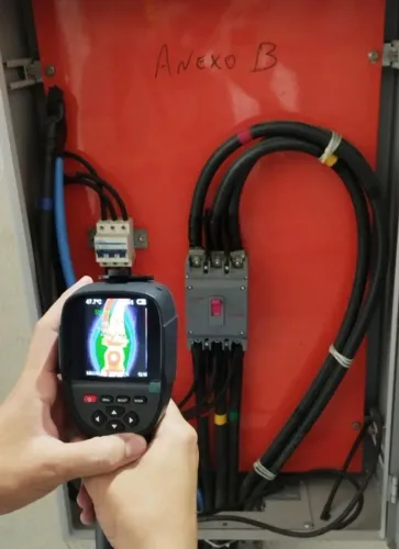Inspeção Elétrica com Câmera Termográfica
