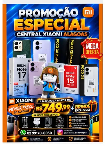Xiaomi poco X8 Pro 5G, Poco X7 Pro 5G, Redmi Note 15 Pro 5G e Diversos Modelos 