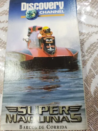 VHS Discovery Channel "Super Máquinas: BARCOS DE CORRIDA"