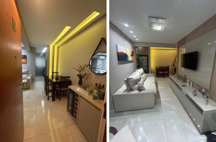 Vila Ema- Apto venda, 70 m2, 3 quartos (1 st)+arm, 2 banh+box, 2 vgs grg cob, coz+arm, sac