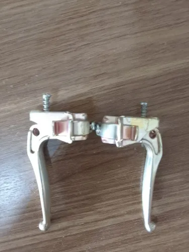 Manete cross aluminio  dourado