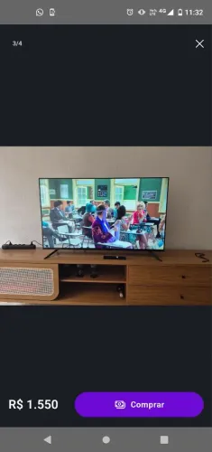 SMART TV LED 50 POLEGADAS 4K