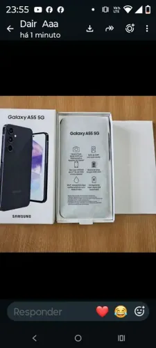 Samsung Galaxy A55 5g Dual Sim 256 Gb Azul Escuro 8 Gb Ram