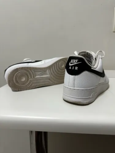 Tênis Nike Air Force 01 Branco/Preto 44