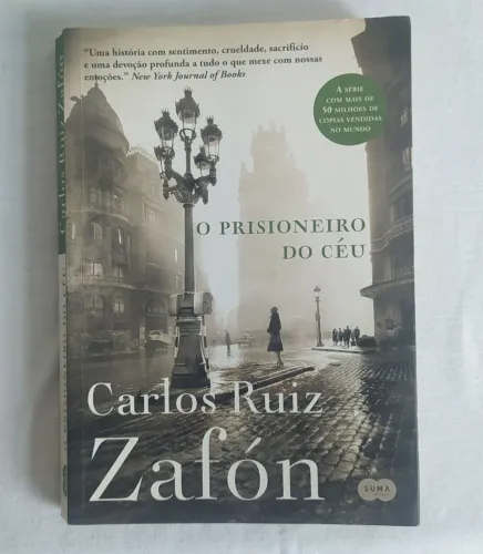 Livro O Prisioneiro do Céu - Best Seller.