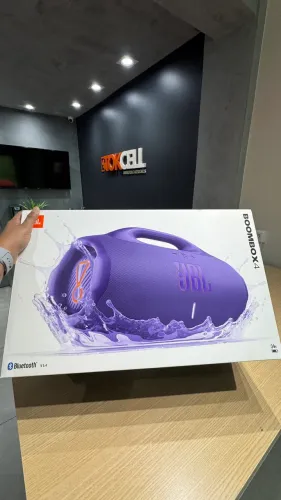 JBL Boombox 4 - Roxa Nova Lacrada Garantia Loja Física