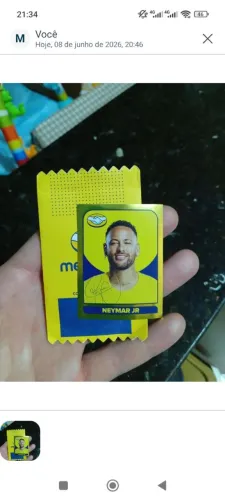 Figurinha NEYMAR Copa do Mundo 2026 edição limitada MERCADO LIVRE