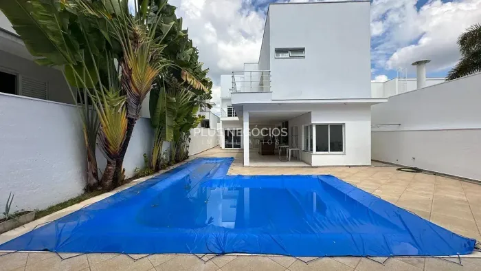 Locação Condomínio Residencial Sunset - 4 Suítes -2 Vagas de Garagem - terreno 500m² - áre