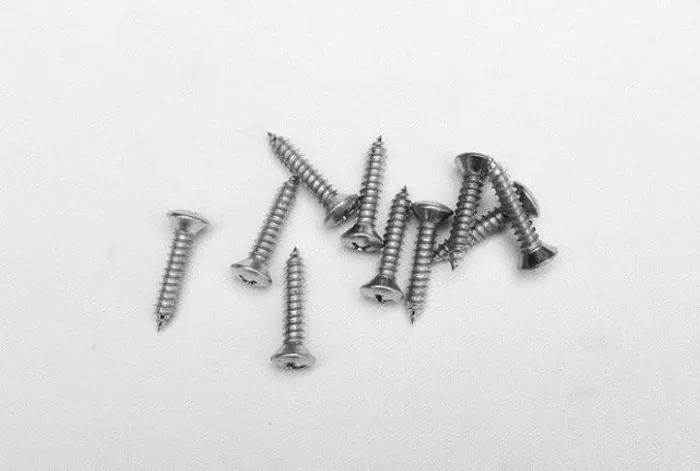 Parafuso Cabeça Cônica Phillips 4,8 x 25mm Auto Atarraxante Zincado Jogo com 10