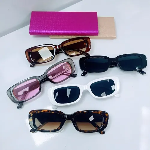 Óculos Blogueira Anitta Vintage Retangular