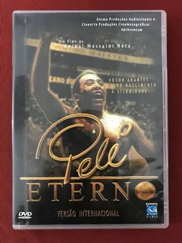 DVD PELÉ ETERNO FILME DOCUMENTÁRIO FUTEBOL