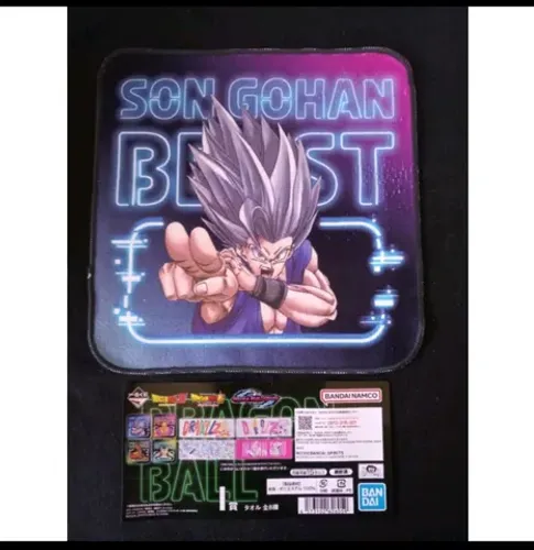 Toalha dragon ball original Bandai 