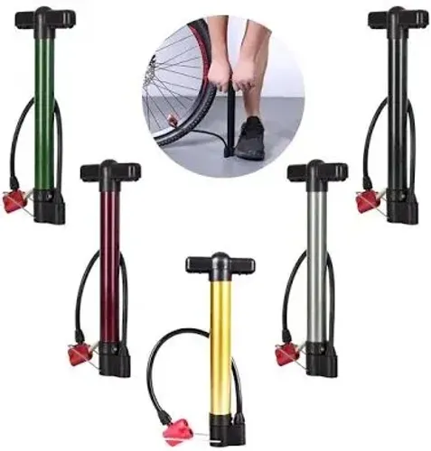 Bomba De Ar Encher Pneu Bike Moto Bola Balão