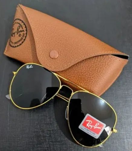 Óculos Ray-Ban Aviador Gold 24k Win
