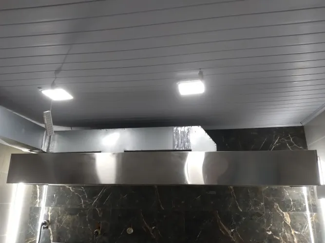Coifa Aço Inox Industrial para Cozinha