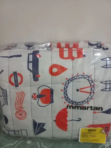 Kit colcha m martan Casal 