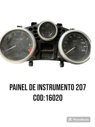 Painel de instrumentos Peugeot 207