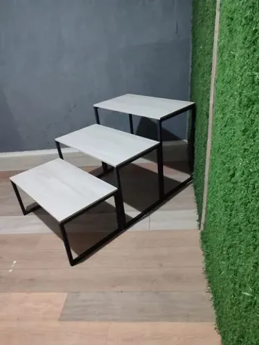 Conjunto de mesa expositora MDF