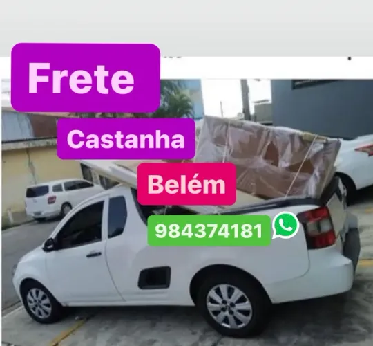 Frete,Entrega,Carreto Castanhal/Belem E Outros 