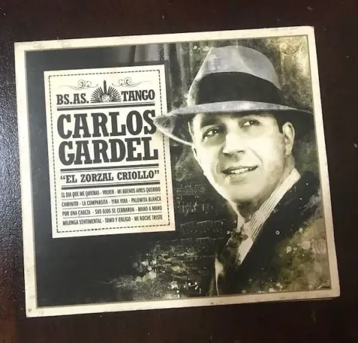 CD músicas de Carlos Gardel - El Zorzal Criollo - Tango - Argentina