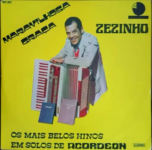 Lp Disco Vinil Gospel Evangélico Zezinho - Maravilhosa Graça