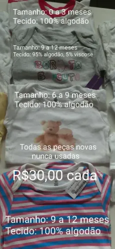 Macaquinhos infantis novos