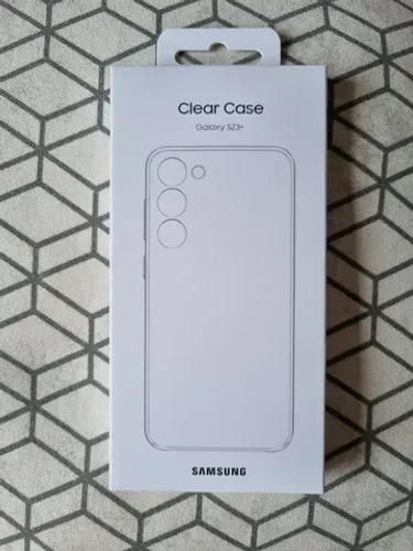 Capa Protetora original Samsung Clear case S23+