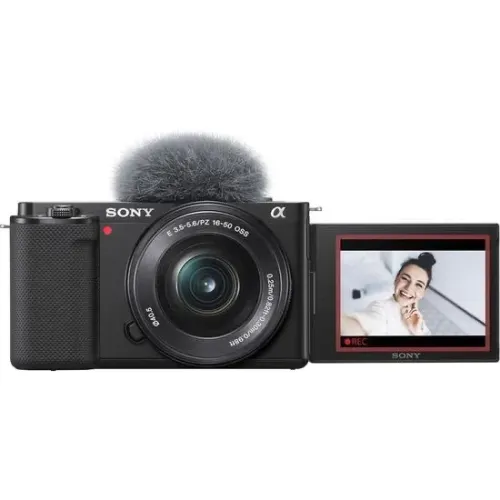 Câmera Digital Sony ZV-E10 24.2MP 3.0" Lente 16-50MM OSS - Nova na caixa!