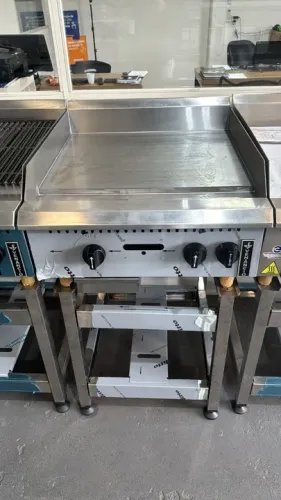 Chapa para hamburguer 19mm espessura 60cm comprimento Nova