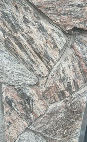 Revestimento em Pedra Madeira Rosa