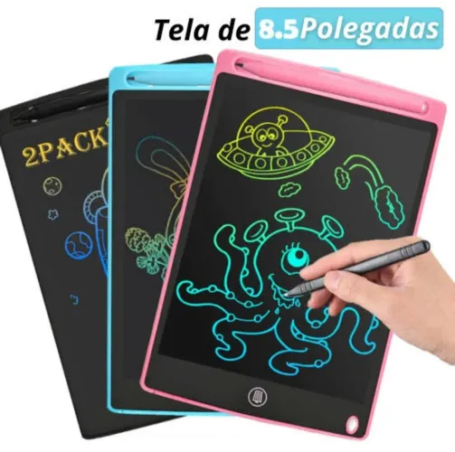 Tablet Mágico infantil LCD 8.5 Polegadas